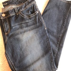 Maurices Plus Size 20 Reg Straight Leg Jeans
